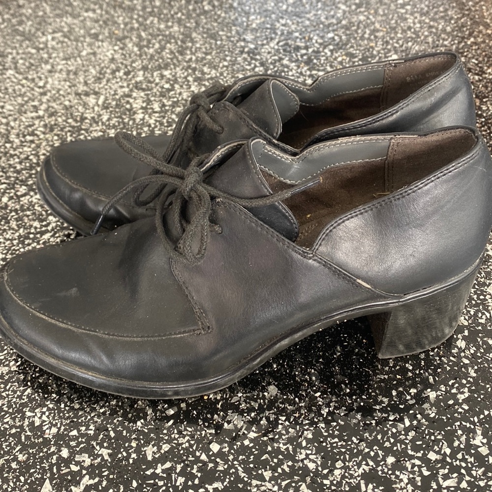 Aerosoles Black Shoes Endearing Oxford Pumps 8.5